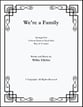 We're a Family Unison choral sheet music cover